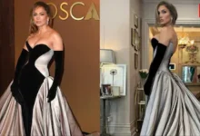 Jennifer Lopez, Gothic-Glam Tamara Ralph Gown, Governors Awards