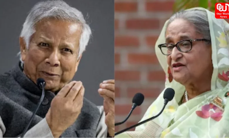 Sheikh Hasina, Muhammad Yunus