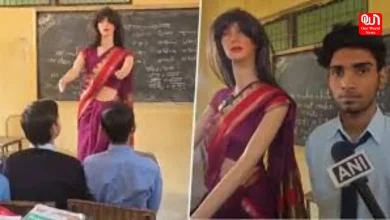 UP teen AI teacher , Sophie AI teacher , 17-year-old builds AI, AI teaching students India , Sophie AI classroom video