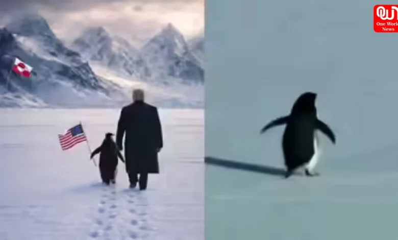 Penguins in Greenland