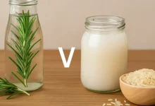 Rice Water vs. Rosemary Oil