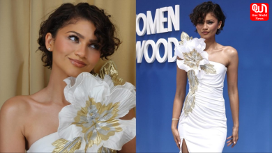 Zendaya, White Dress, Whitney Houston, Carrie Bradshaw