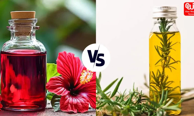 Rosemary oil, Hibiscus Oil, Hair Growth