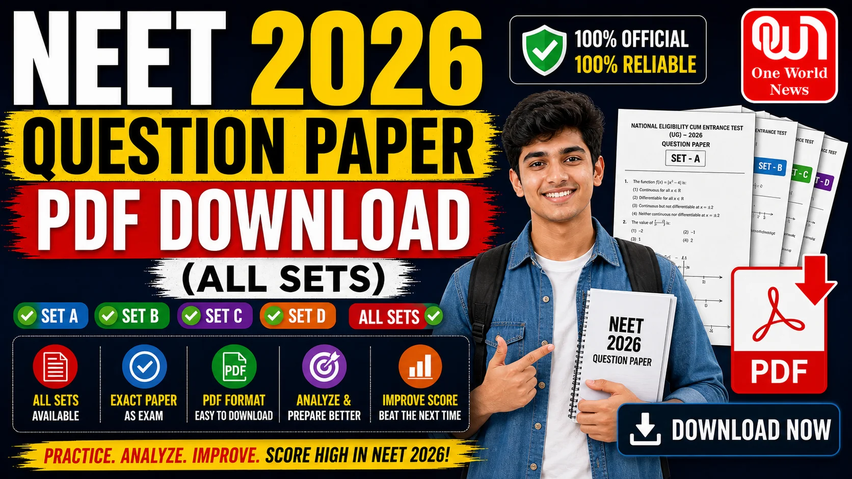 NEET 2026 Question Paper