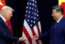 Trump Leaves For China
