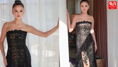 Selena Gomez, Lacy Oscar de la Renta LBD